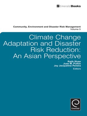 cover image of Community, Environment and Disaster Risk Management, Volumne 5